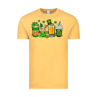 Vintage Mustard St. Patrick's Day coffee cups Vintage Tee - OliviaCreatesArt