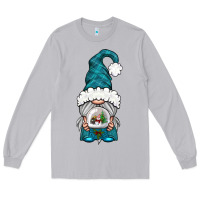 Moon Dust winter gnome with snow globe Long Sleeve Tee - BundleAndBundleShop
