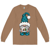 Toasted Coconut winter gnome with snow globe Long Sleeve Tee - BundleAndBundleShop