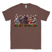 Chestnut merry christmas gnomies Classic Tee - CowGirlArtShop