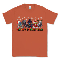 Copper merry christmas gnomies Classic Tee - CowGirlArtShop