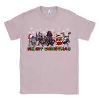 Lilac merry christmas gnomies Classic Tee - CowGirlArtShop