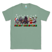 Sage merry christmas gnomies Classic Tee - CowGirlArtShop