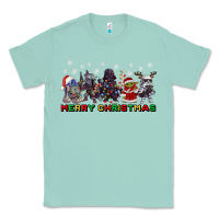 Seafoam merry christmas gnomies Classic Tee - CowGirlArtShop