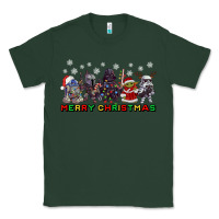 Sports Green merry christmas gnomies Classic Tee - CowGirlArtShop