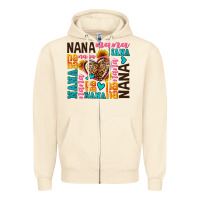 Sandshell nana nana nana with hearts Zipper Hoodie - AdoDesignShop