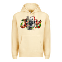 Pina Colada panda joy christmas Premium Hoodie - LillyAllenDesigns