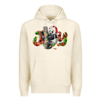 Tofu panda joy christmas Premium Hoodie - LillyAllenDesigns