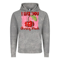 Cloud Rock i like you cherry much Vintage Hoodie - FaDigitalArtStudio