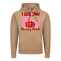 Vintage Coffee i like you cherry much Vintage Hoodie - FaDigitalArtStudio