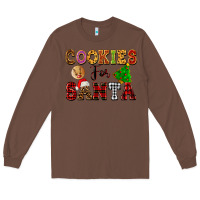 Chestnut cookies for santa Long Sleeve Tee - FaDigitalArtStudio