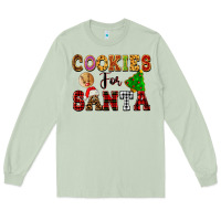 Matcha cookies for santa Long Sleeve Tee - FaDigitalArtStudio