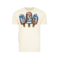 Vintage Arctic USA Patriotic Leopard Popsicles Vintage Tee - Jasminsmagicworld