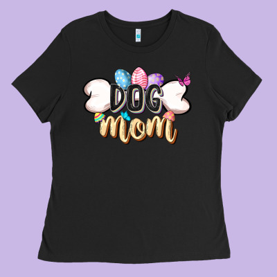 Easter Dog Mom Easter Day Ladies Tee Designed By Cowgirlartshop