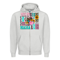 Dove Grey mom mama mommy with hearts Zipper Hoodie - AdoDesignShop