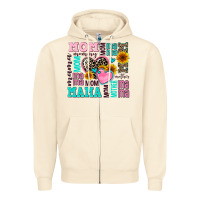 Sandshell mom mama mommy with hearts Zipper Hoodie - AdoDesignShop