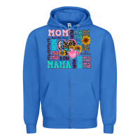 True Royal mom mama mommy with hearts Zipper Hoodie - AdoDesignShop