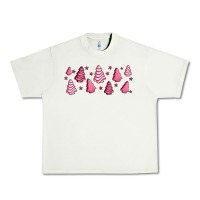 Pink Christmas Cakes Urban Heavy Tee | Teevron