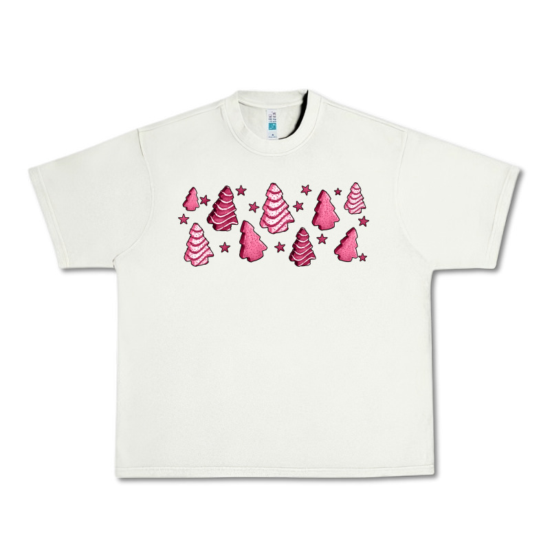 Pink Christmas Cakes Urban Heavy Tee by Jasminsmagicworld | Teevron