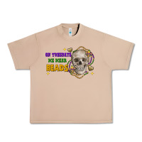 Burro On tuesdays we wear beads skull Urban Heavy Tee - FaDigitalArtStudio