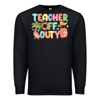 Black teacher off duty summer Premium Sweatshirt - JahusDesignShop