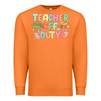 Carrot teacher off duty summer Premium Sweatshirt - JahusDesignShop