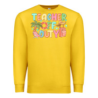 Lemon teacher off duty summer Premium Sweatshirt - JahusDesignShop