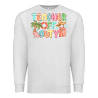 Oatmeal Heather teacher off duty summer Premium Sweatshirt - JahusDesignShop