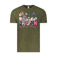 Vintage Olive Easter Day A lot can happen in three days Vintage Tee - OliviaCreatesArt