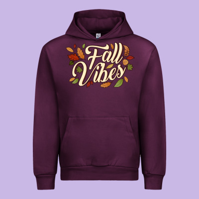 Fall Vibes Urban Hoodie Designed By Jahusdesignshop