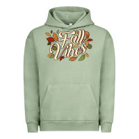 Pigment Oil Green fall vibes Urban Hoodie - JahusDesignShop