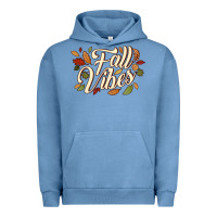 Pigment Pebble Blue fall vibes Urban Hoodie - JahusDesignShop