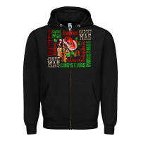 Black christmas Zipper Hoodie - AdoDesignShop