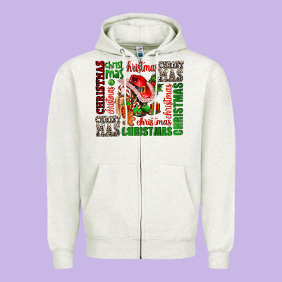 Christmas Zipper Hoodie Designed By Adodesignshop