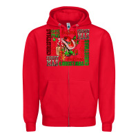Red christmas Zipper Hoodie - AdoDesignShop
