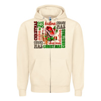 Sandshell christmas Zipper Hoodie - AdoDesignShop