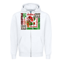 White christmas Zipper Hoodie - AdoDesignShop