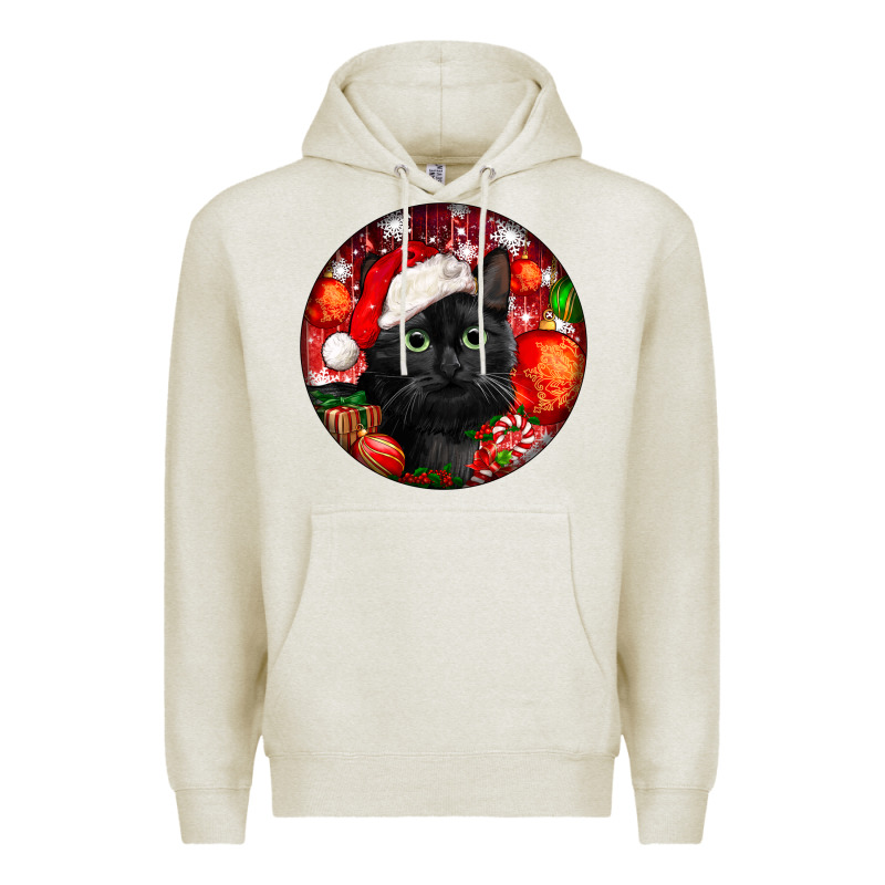 Christmas Bombay Cat Premium Hoodie by LillyAllenDesigns | Teevron