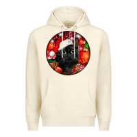 Sandshell christmas bombay cat Premium Hoodie - LillyAllenDesigns