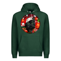 Sports Green christmas bombay cat Premium Hoodie - LillyAllenDesigns