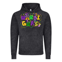 Vintage Black mardi gras Vintage Hoodie - FaDigitalArtStudio