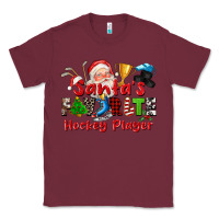 Burgundy santas favorite hockey player Classic Tee - CowGirlArtShop