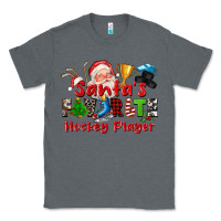 Charcoal Heather santas favorite hockey player Classic Tee - CowGirlArtShop