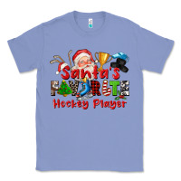Colony Blue santas favorite hockey player Classic Tee - CowGirlArtShop