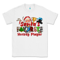 White santas favorite hockey player Classic Tee - CowGirlArtShop