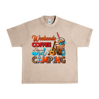 French Oak weekends coffee and camping frappe coffee Urban Heavy Tee - FaDigitalArtStudio