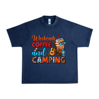 Navy weekends coffee and camping frappe coffee Urban Heavy Tee - FaDigitalArtStudio