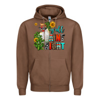 Chestnut y'all aint right Zipper Hoodie - AdoDesignShop