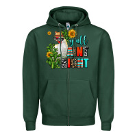 Sports Green y'all aint right Zipper Hoodie - AdoDesignShop
