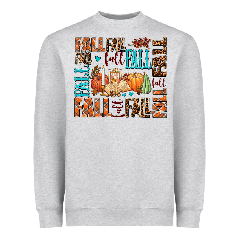Fall Fall  Amd Pumpkins Heavyweight Sweatshirt by AdoDesignShop | Teevron